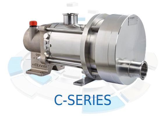 Your solutions for Air sensitive and shear sensitive products (Up to 36m3/h) maximum pressure 9 bars.